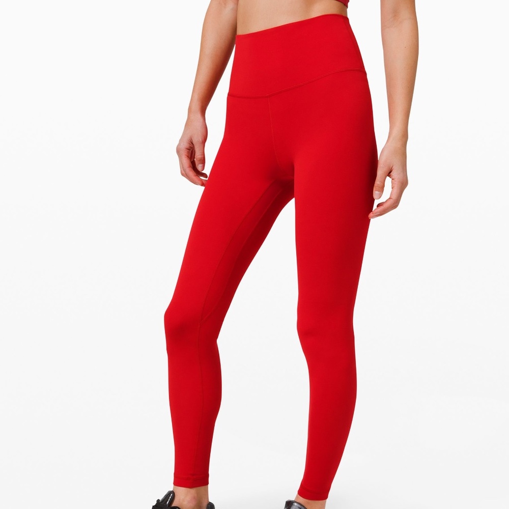 Lululemon Align Leggings Size 2 Red